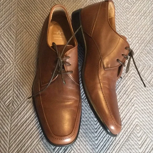 Aquatalia size 11 brown shoes for men - Picture 5 of 8